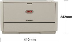 OKI C310dn Vista Frontal